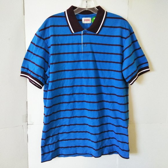 Bench Stripped Polo Shirt - Picture 1 of 7